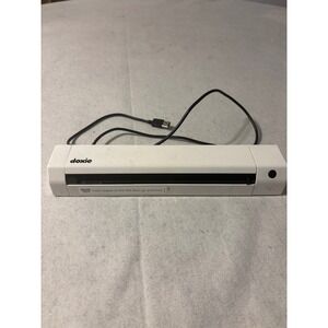 Doxie Go DX240 Portable Document Scanner White Good Cordless USB SD Slot